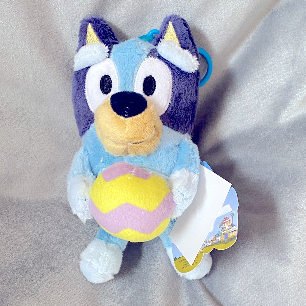 Bluey clip on plush